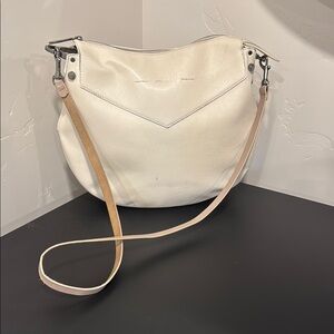 Jimmy Choo Elegant Cream Shoulder Bag